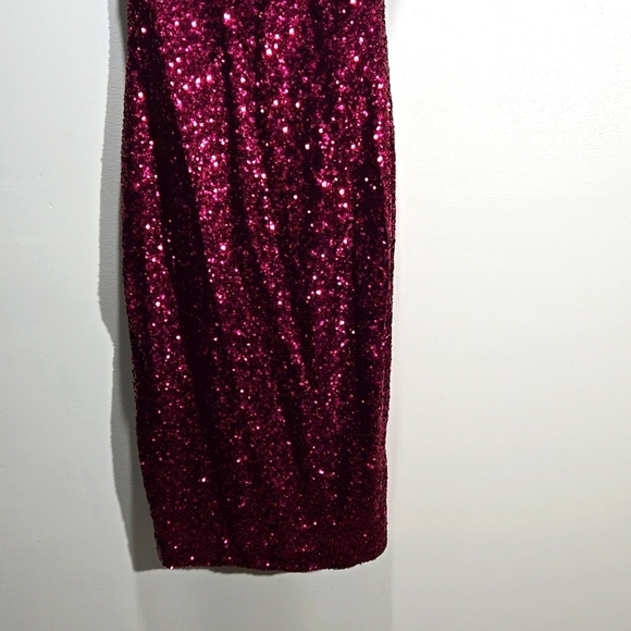 Rachel Roy Jolie Sequined Cocktail Party Dress M - Picture 4 of 13